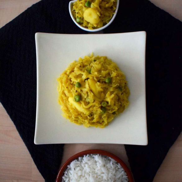 Red cabbage curry red cabbage recipe Indian red cabbage sabzi how