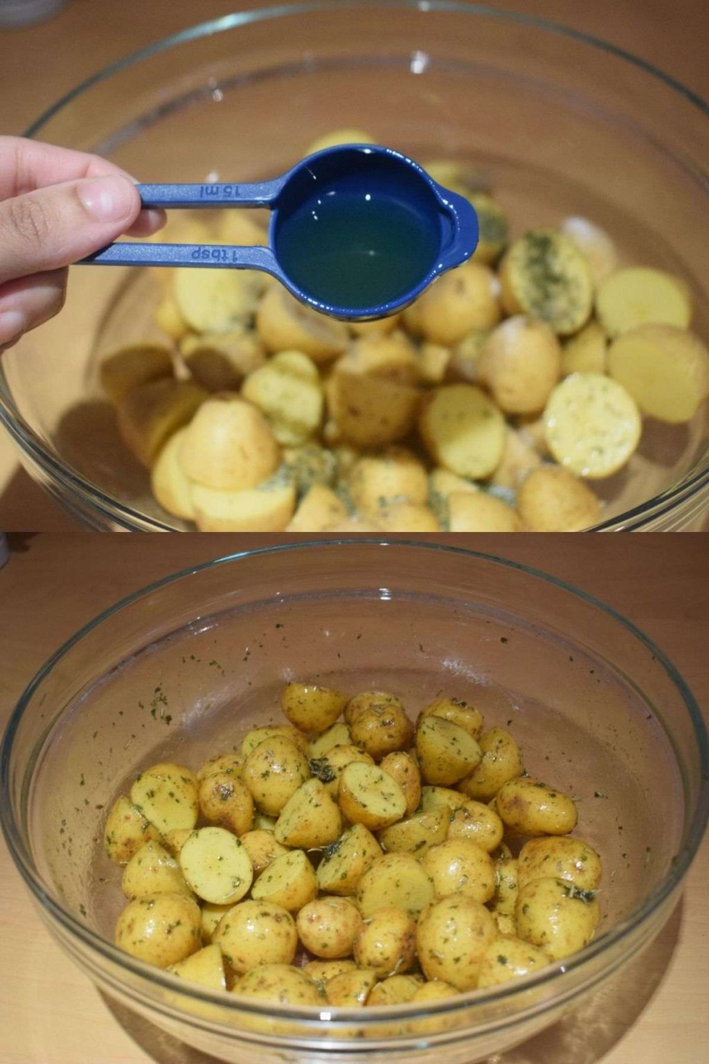 Roasted new potato recipe Roasted baby potatoes Roasted baby