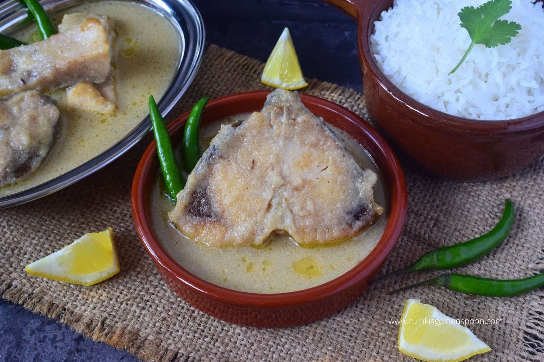Doi maach | Doi rui recipe | Doi maach bengali recipe | Fish curry with ...