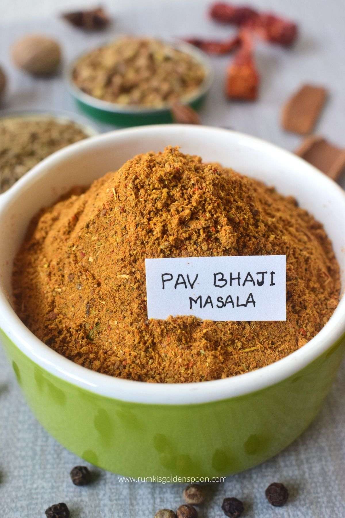 pav bhaji masala recipe, recipe of pav bhaji masala, how to make pav bhaji masala, how to make pav bhaji masala at home, pav bhaji masala powder recipe, pav bhaji masala powder, recipe for pav bhaji masala powder, recipe of pav bhaji masala powder, homemade pav bhaji masala, homemade pav bhaji masala powder recipe, everest pav bhaji masala recipe, best pav bhaji masala powder, how to make pav bhaji masala powder, how to make pav bhaji step by step, pav bhaji masala recipe step by step, pav bhaji masala ki recipe, how to make pav bhaji masala powder at home, pav bhaji masala powder at home, DIY recipe, Rumki's Golden Spoon