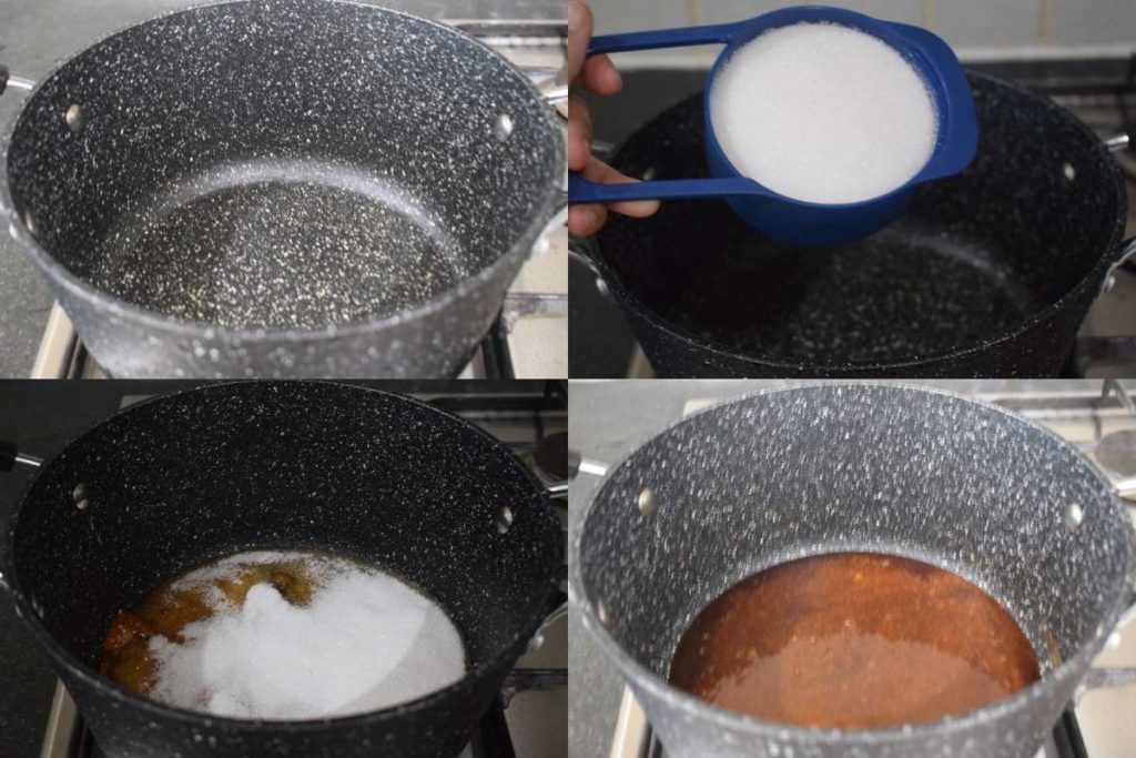 Caramel rice kheer Caramel payasam Caramel kheer Rumki's Golden Spoon