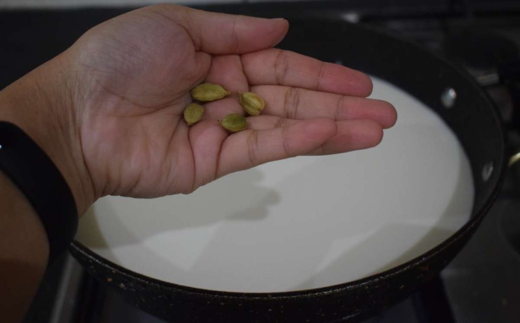 Caramel rice kheer Caramel payasam Caramel kheer Rumki's Golden Spoon