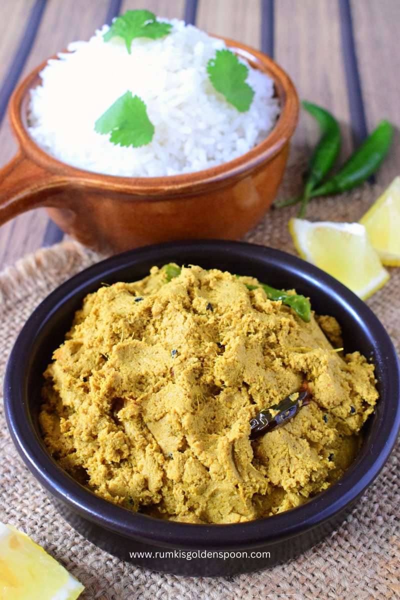 Mocha bata | Mocha recipe Bengali | Banana flower curry - Rumki's ...