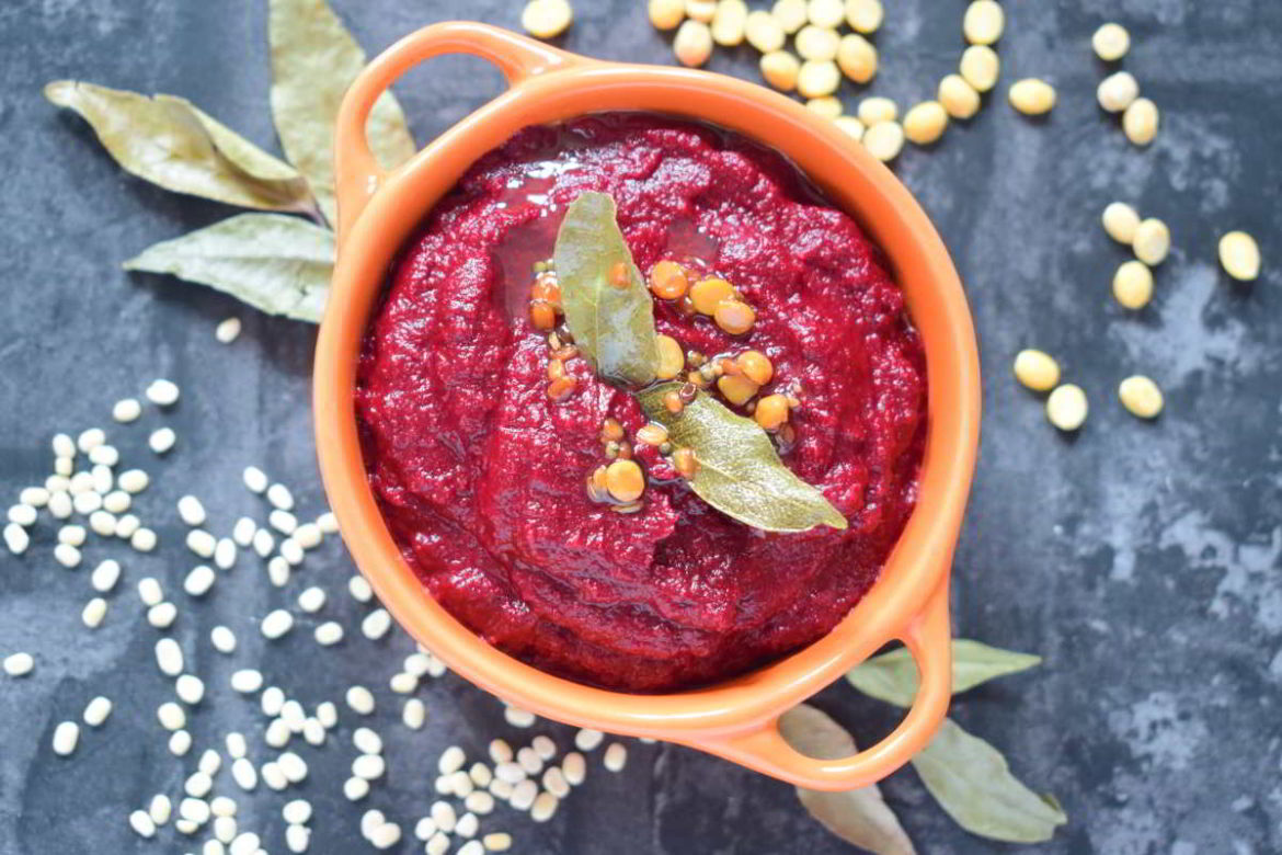Beetroot pachadi Beetroot chutney How to make beetroot chutney