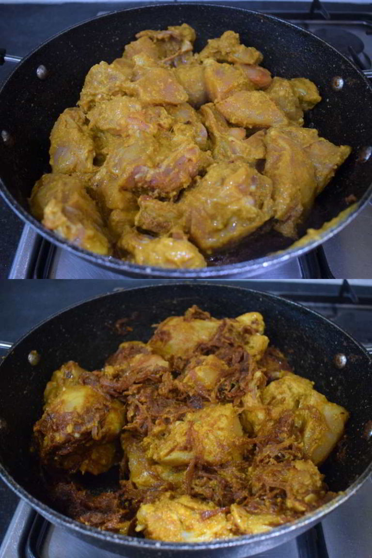 Chicken Kosha Recipe Kosha Murgir Mangsho How To Make Chicken Kosha Rumkis Golden Spoon 3240