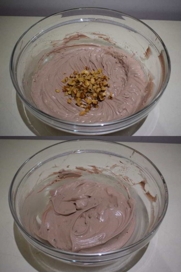 Coffee walnut ice cream Coffee and walnut ice cream recipe How to