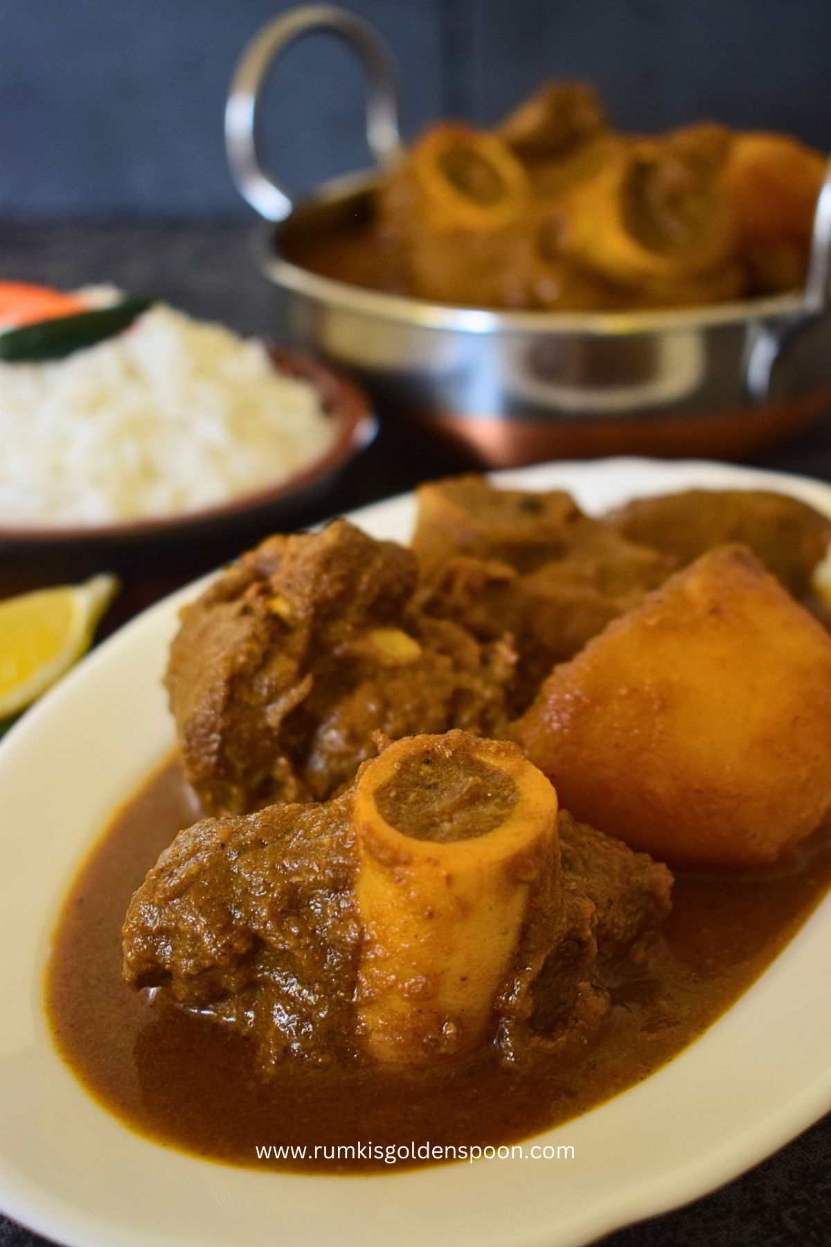 mutton curry recipe, bengali mutton curry, kochi pathar jhol, mangshor jhol, pathar mangsho, mutton curry in bengali style, mutton aloo jhol, mutton er jhol, bengali mangshor jhol, robibarer mangshor jhol, mutton jhol bengali recipe, mutton patla jhol, mutton curry in bengali recipe, bengali lamb curry recipe, how to make bengali mutton curry, how to cook lamb curry bengali style, aloo diye mangshor jhol, patla mangshor jhol, baby lamb curry, how to make kochi pathar jhol, how to cook pathar mangsho, Bengali food, Bengali recipe, durga puja food, durga puja recipe, Rumki's Golden Spoon