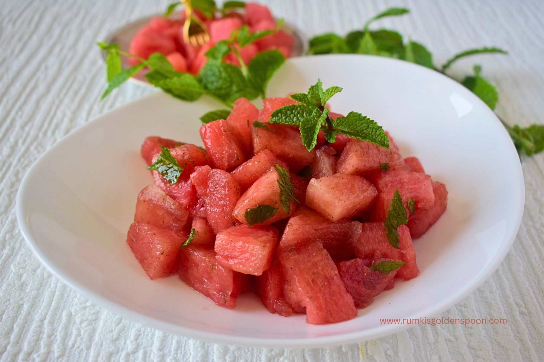watermelon recipes Indian, watermelon chaat, watermelon food items, watermelon recipe ideas, watermelon in chat meaning, watermelon chaat salad, spiced watermelon chaat, how to make watermelon chaat, fruit chaat, Indian chaat recipe, Indian chaat recipes, chaat recipe, recipe for chaat, recipes of chaat, chaat recipe Indian, Indian street food, list of Indian street food, recipes for Indian street food, recipes of Indian street food, best Indian street food recipes, Indian street food recipes, Indian snack recipe, Indian snack recipes, Rumki's Golden Spoon